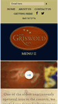 Mobile Screenshot of griswoldinn.com